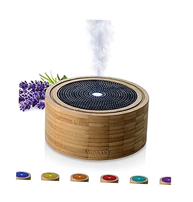 Medisana AD 625 Difusor de Aromas de Bambú con Temporizador