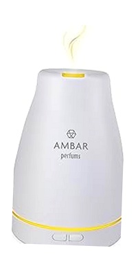 Ambar Perfums Humidificador de Esencia y Difusor Transparente