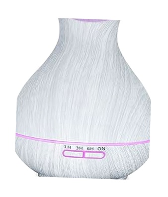 Difusor BZseed 550ml 12h Aromaterapia, 7 Luces, Temporizador