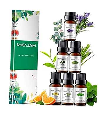 MAYJAM Aceites Esenciales Aromaterapia 6x10ml Naturales