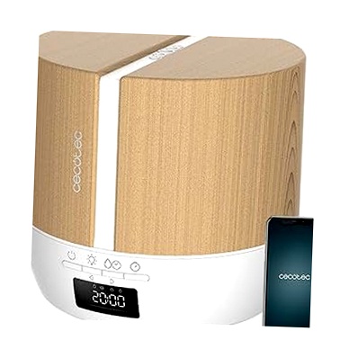 Cecotec Difusor Aromas PureAroma 550: 500ml, LED y Bluetooth