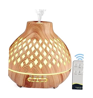 Czemo 400ml Difusor de Aromas con Mando a Distancia y Humidificador