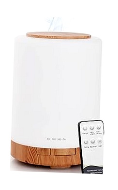 WD&CD Difusor Aromaterapia 300ml Ultrasónico 7 Colores LED
