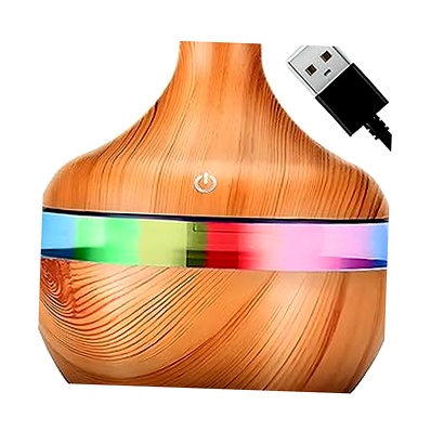 Retoo Difusor de Aromas Ultrasónico con LED y Humidificador