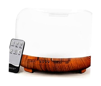 LONID Difusor de Aroma 500 ml con Humidificador y Luces