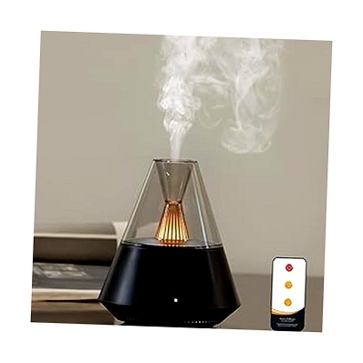 JIAWEN Difusor de Aceite Esencial Ultrasónico 150 ml LED