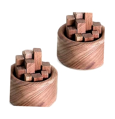 Difusor de Aroma de Madera HTM, 2 Unidades para Coche y Salón
