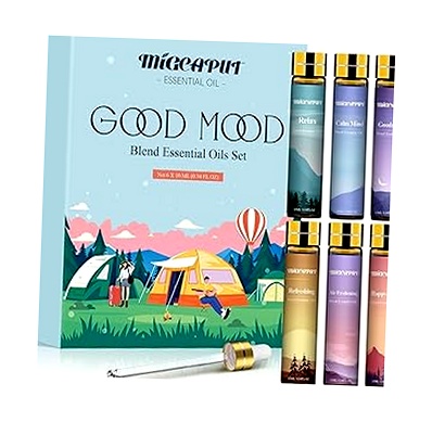 MIGCAPUT Set de 6 Aceites Esenciales para Aromaterapia 10ML