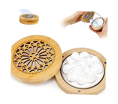 Difusor Aceites Esenciales Aire Aromático con Caja de Madera