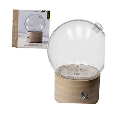 PRANAROM Difusor Bulle Medara con Cristal - Aromaterapia Elegante